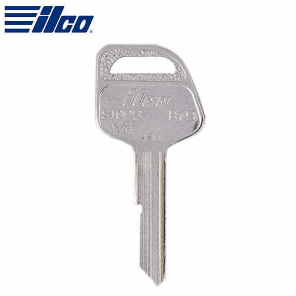 Vehicle key blank S1098WH B79