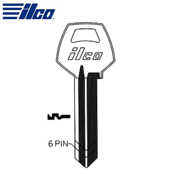 Key Blank A1001FH CO92 (6 Pin)