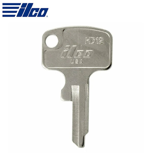 Motorcycle key blank HD12