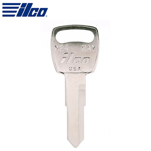 ILCO – Kawasaki Metal Key Blank / X24 (KA7)  X24-KA7