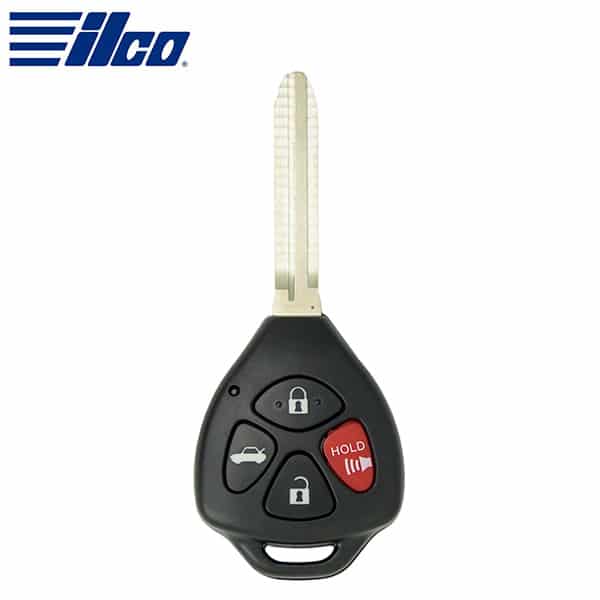 ILCO Look-Alike™ 2008- 2012 Toyota 4 Button Remote Head Key / PN: 8907