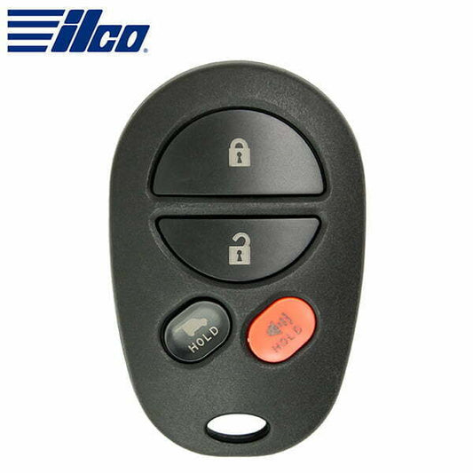 ILCO Look-Alike™ 2008-2017 Toyota Sequoia / 4-Button Keyless Entry Remote / PN: 89742-0C040 (RKE-TOY-4B2)  RKE-TOY-4B2