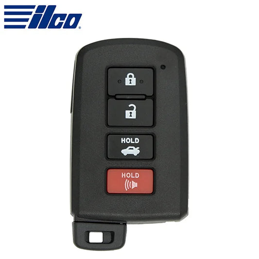 ILCO Look-Alike™ 2012-2020 Toyota / 4-Button Smart Key / FCC ID: HYQ14FBA (PRX-TOY-4B10)   PRX-TOY-4B10