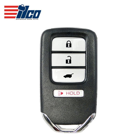 ILCO Look-Alike™ 2015-2016 Honda CR-V / 4-Button Smart Key / FCC ID: ACJ932HK1210A (No Memory) / PN: 72147-T0A-A11 / PRX-HON-4B4