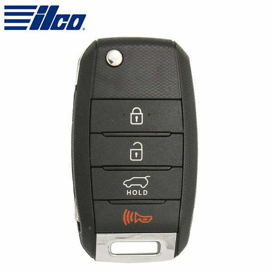 ILCO Look-Alike™ 2016-2020 Kia Sorento / 4-Button Flip Key / PN: 95430-C5100 / FCC ID: OSLOKA-910T / NO CHIP (FLIP-KIA-4B8)