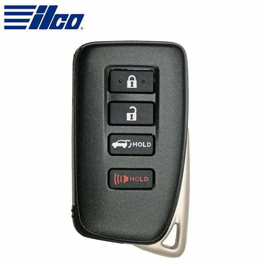 ILCO Look-Alike™ 2016-2020 Lexus / 4-Button Smart Key / PN: 89904-0E160 / FCC ID: HYQ14FBB / G Board 0010 (PRX-LEX-4B9)