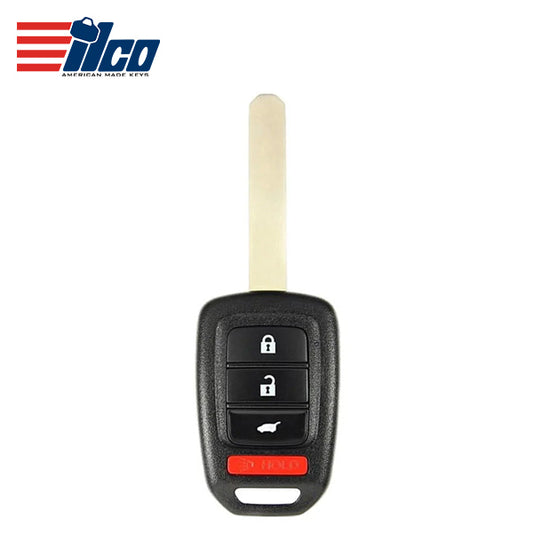 ILCO Look-Alike™ 2017-2020 Honda Civic CR-V / 4-Button Remote Head Key / MLBHLIK6-1TA / PN: 35118-TGG-A00