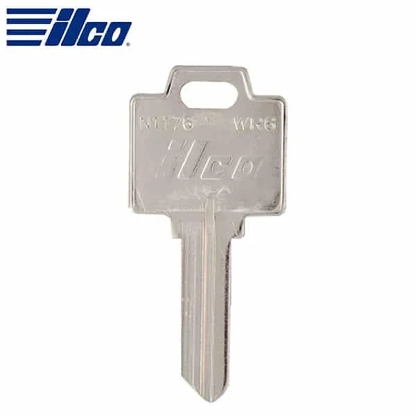 Key Blank N1176 WR6 Nickle Plated