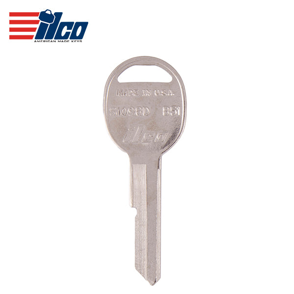 GM Mechanical Key S1098D B51