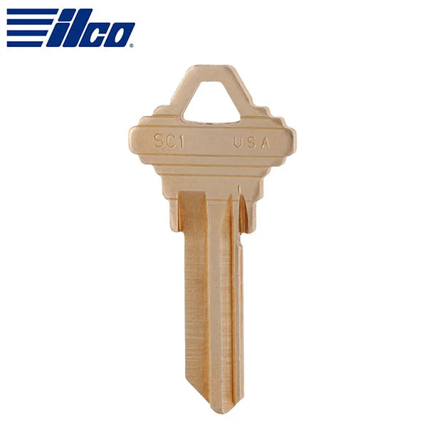 Key Blank SC1 Brass