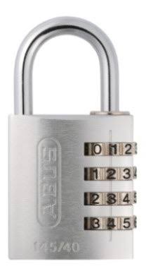 Abus 145/40 Combination Padlock CFLRS Approved – Silver