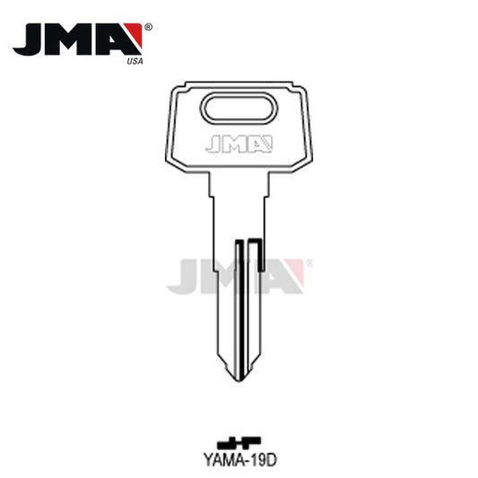 X118 YH49 Yamaha Motorcycle Metal Key Blank / YAMA-19D