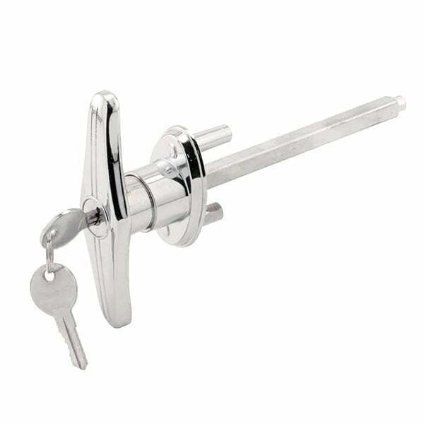 T Locking Handle for Garage Doors / Short