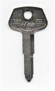 Vehicle Key Blank X54 DC1