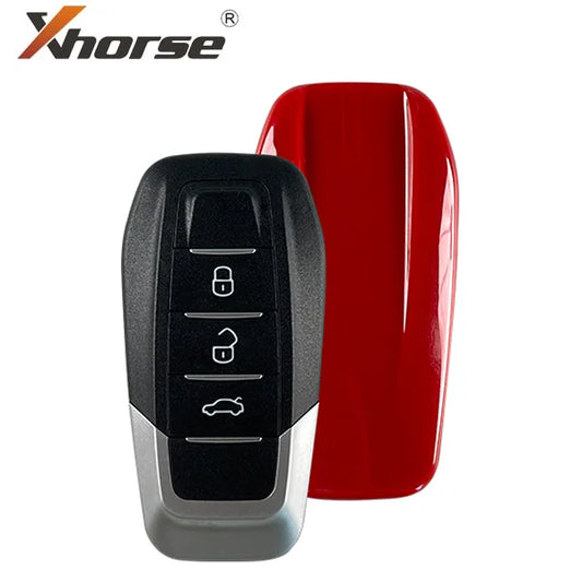 Xhorse – 3-Button Universal Flip Key Remote / Red (XKFEF1EN)- XKFEF1EN