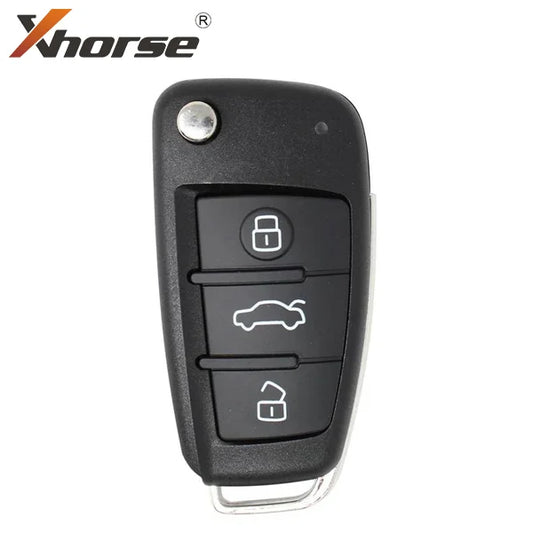 Xhorse – Audi Style X003 / 3-Button Universal Flip Key Remote for VVDI Key Tool (Wired)- XHS-XKA600EN