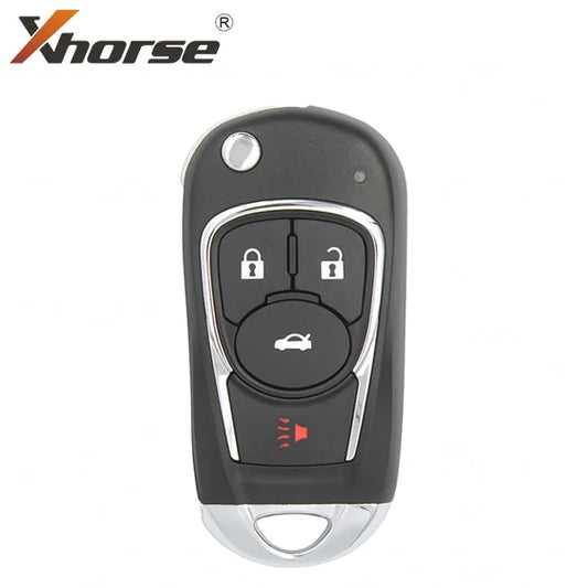 Xhorse – Buick Style / 4-Button Universal Flip Remot Key Remote for VVDI Key Tool / XKBU02EN (Wired)