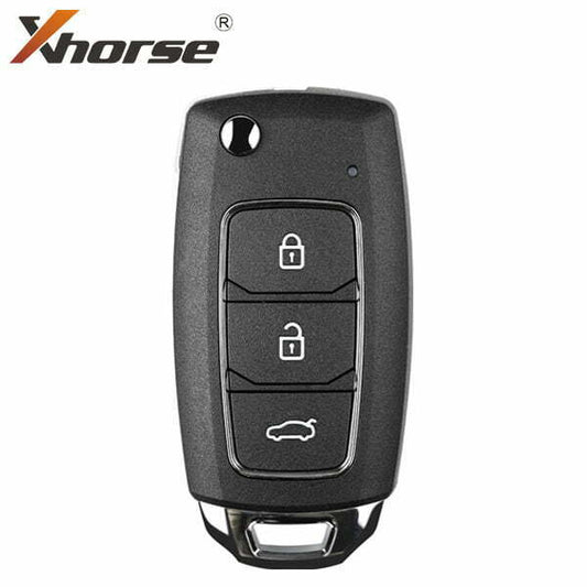 Xhorse – Hyundai Style 3-Button Universal Remote Flip Key for VVDI Key Tool (Wired)  XHS-XKHY05EN