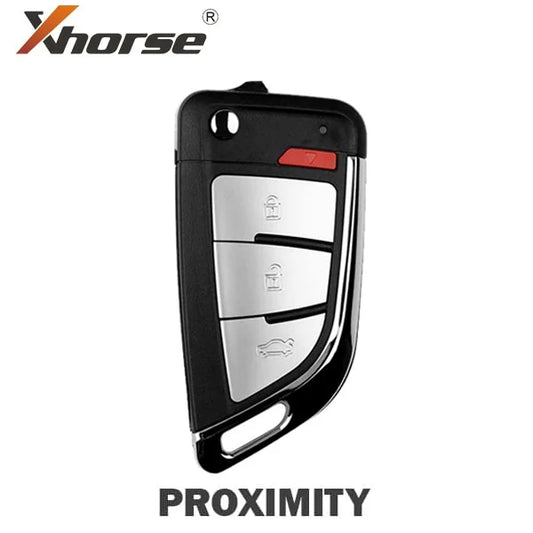 Xhorse – Knife Style / 4-Button Universal Remote Flip Key w/ Proximity Function for VVDI Key Tool / XSKFF0EN- XHS-XSKFF0EN
