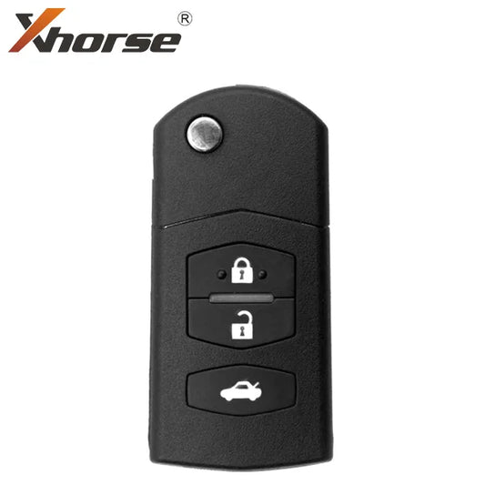 Xhorse – Mazda Style / 3-Button Universal Remote Key for VVDI Key Tool / XKMA00EN (Wired)   XHS-XKMA00EN