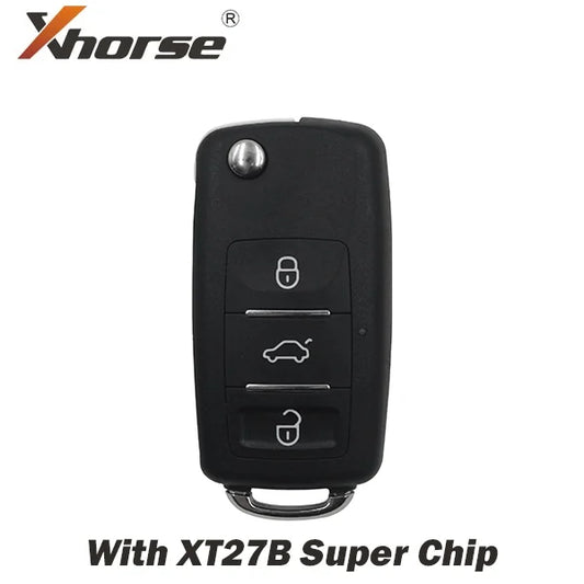 Xhorse – XEB510EN B5 Style XT27B Super Chip Remote / 3-Button Universal Flip Key  XHS-XEB510EN