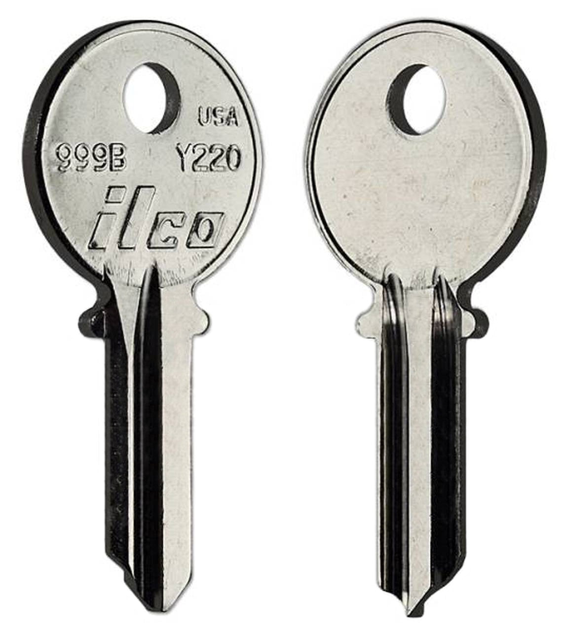 Key Blank 999B Y220 (4 Pin)